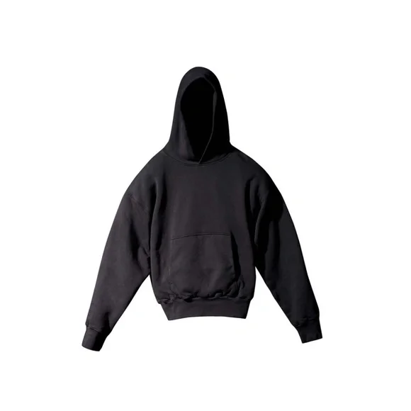 Men's YZY Yeezy GAP Perfect Hoodie Double Layer Sweatshirt BLACK